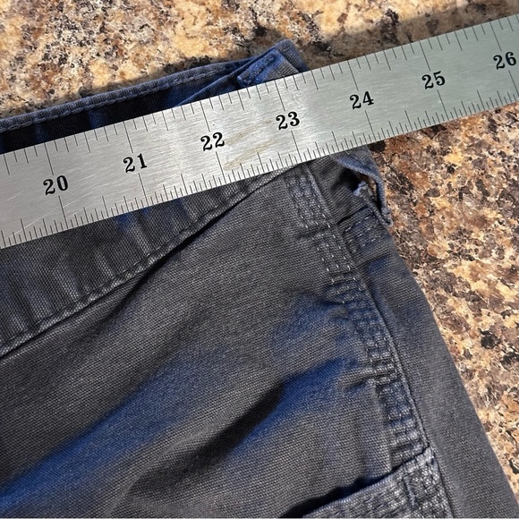 Ariat M4 Mens Rebar Dark Gray Jeans Relaxed Fit Straight Leg Tag Size 46x32 - Picture 9 of 16